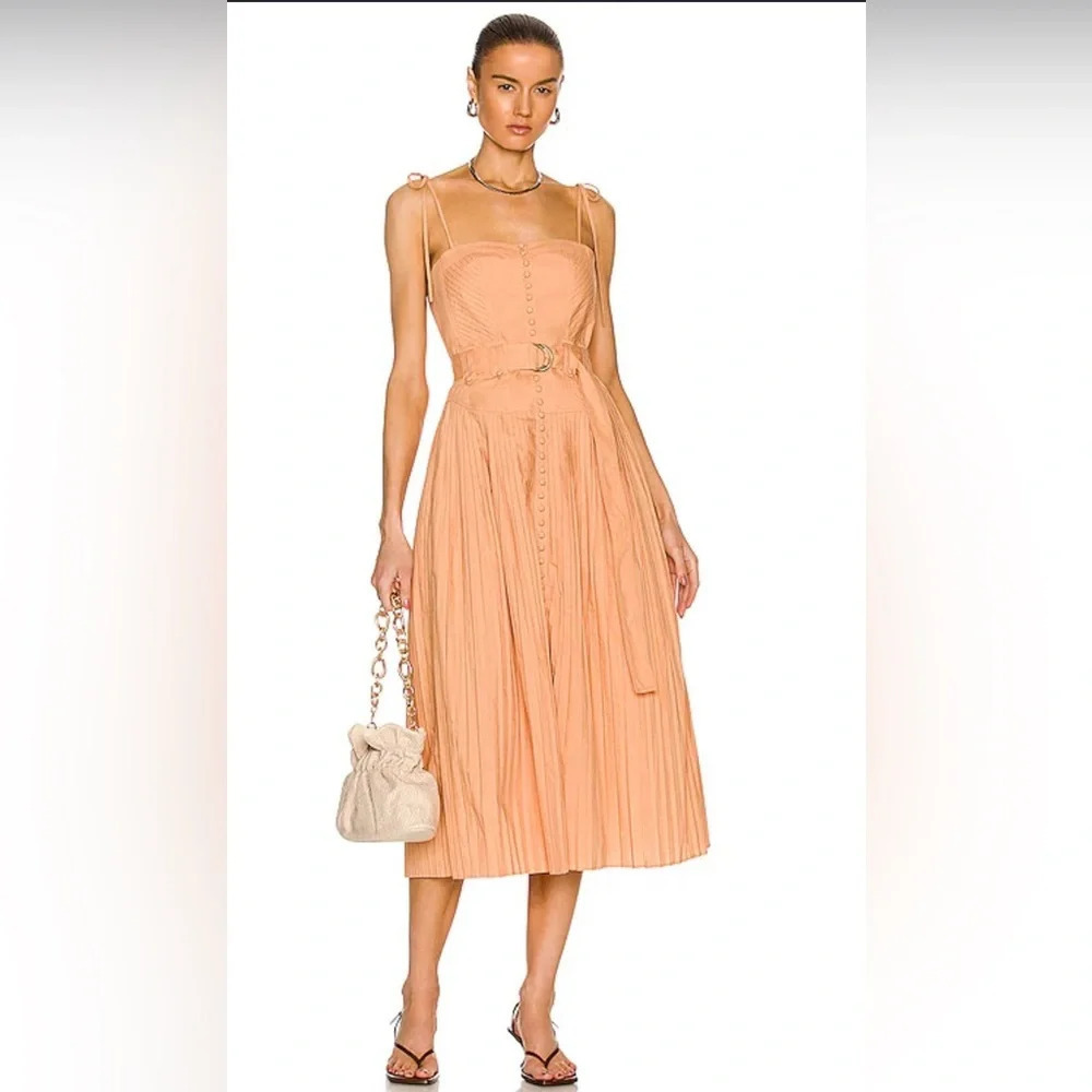 ! Ulla Johnson Cosette Dress in Pale Coral s 8